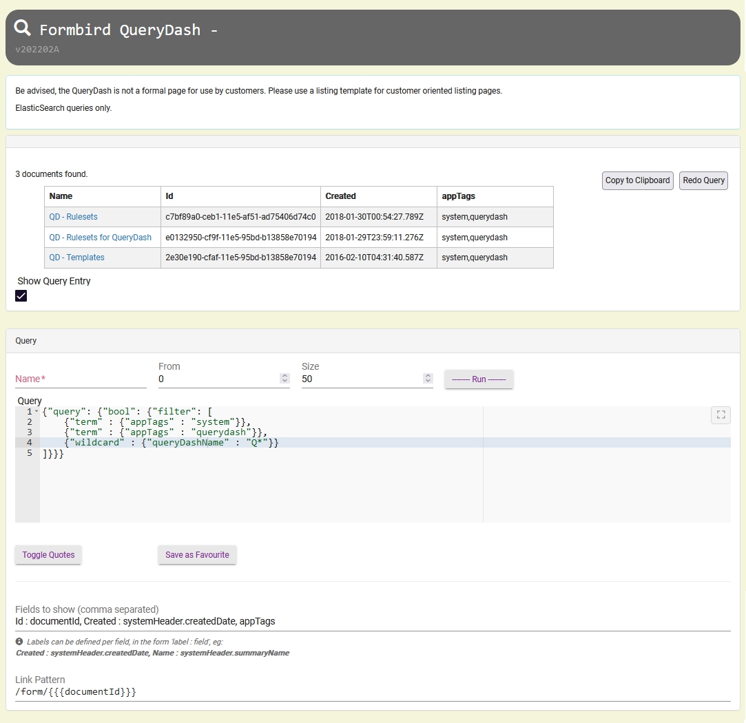 QueryDash Screenshot